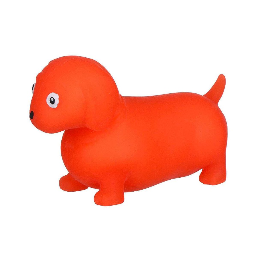 Games & Toys | Temptation Gifts Assorted Neon Stretchy Sausage Dog Stress Toy