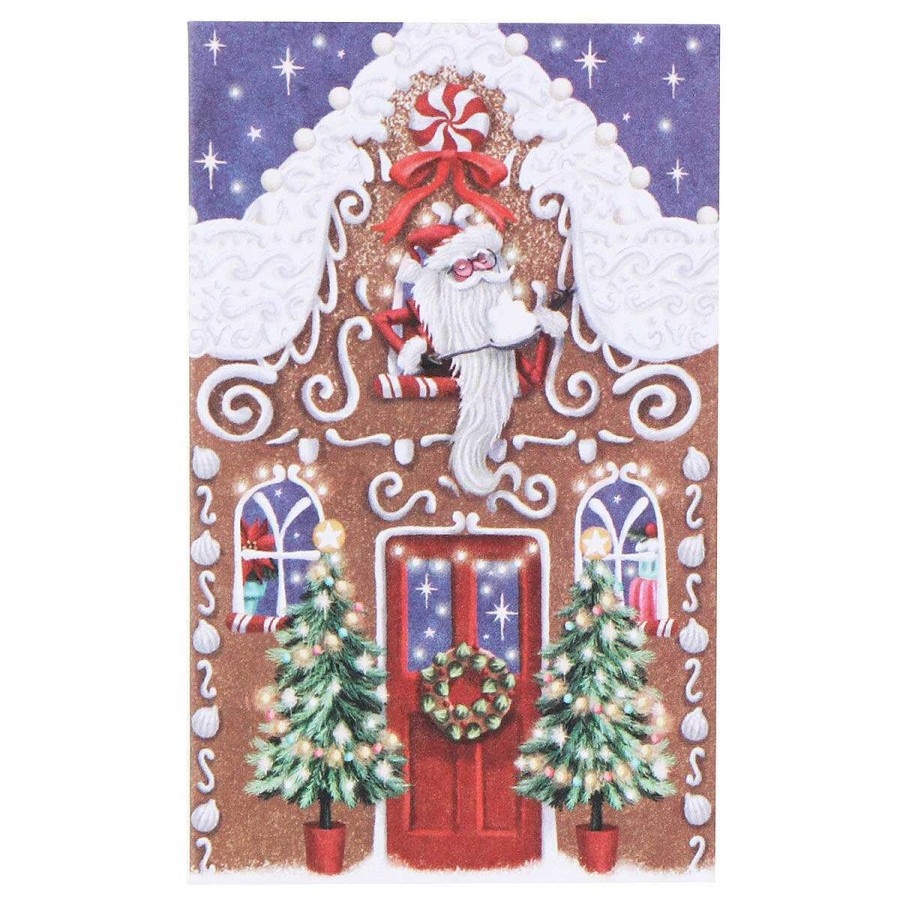 3D Cards | Me & McQ Me & Mcq 'Gingerbread House' 3D Christmas Card