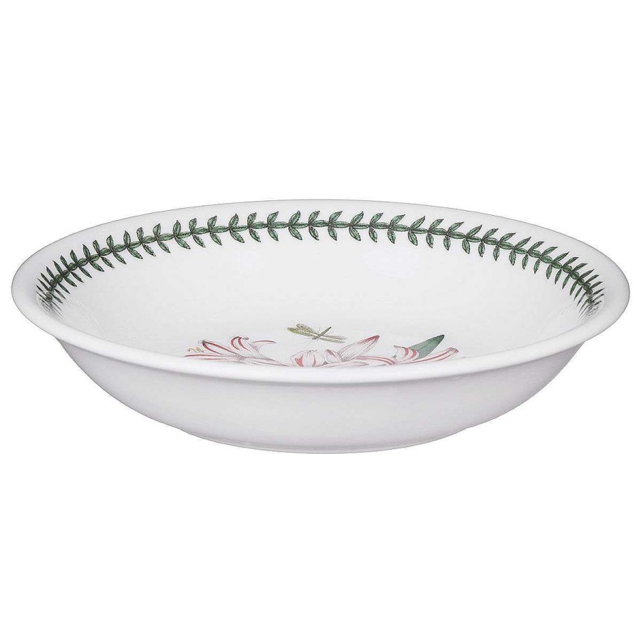 Bowls | Botanic Garden Botanic Garden Belladonna Lily 8 Inch Pasta Bowl