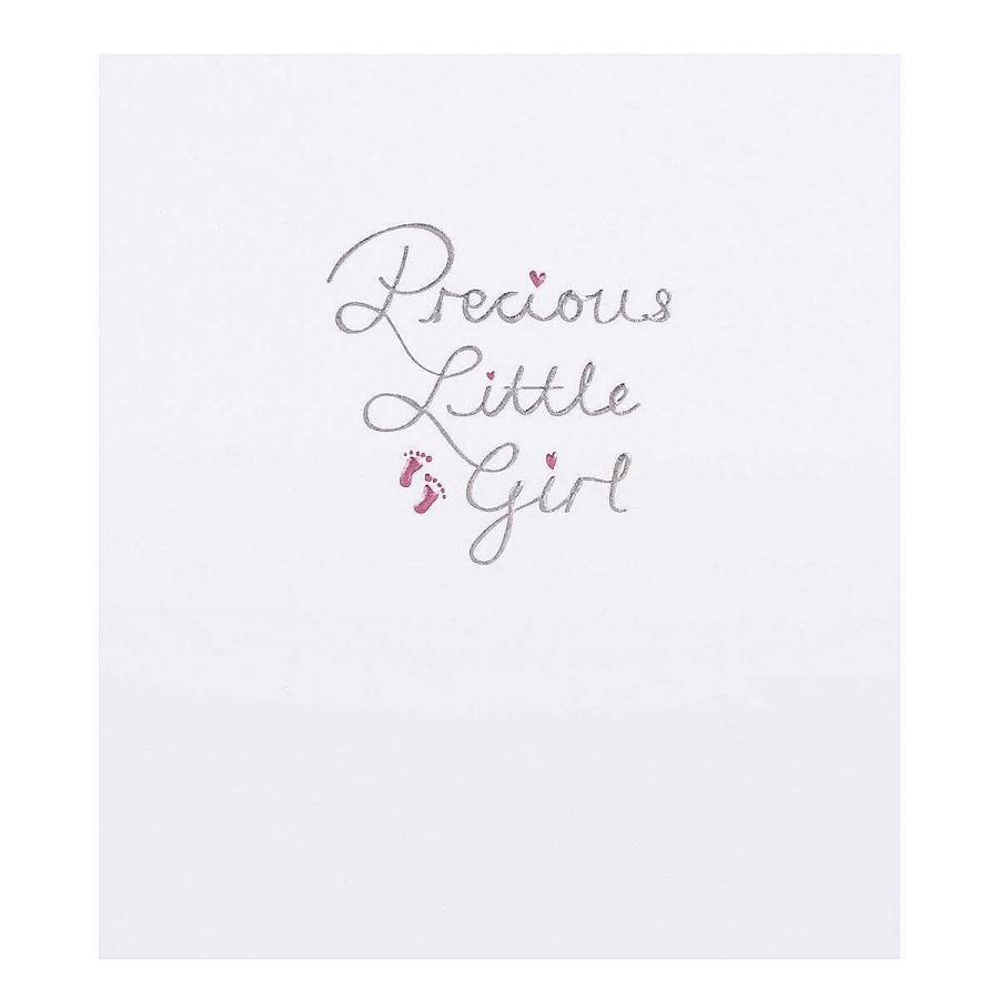 New Baby | Paperlink Paperlink Mimosa Precious Little Girl New Baby Card