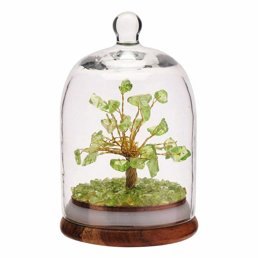 Gemstone Trees | Widdop & Co Widdop & Co Peridot Gemstone Dome Tree