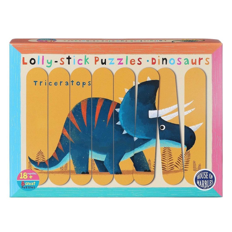 Children | Temptation Gifts Dinosaurs Lolly Stick Puzzles