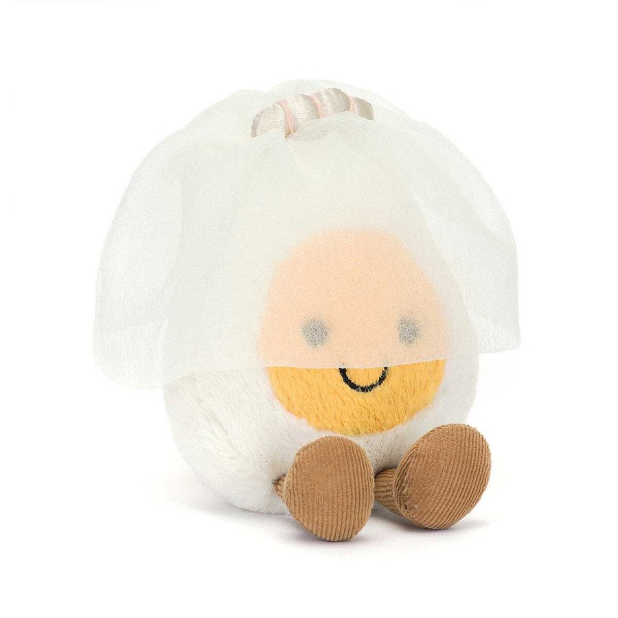 Wedding Accessories & Keepsakes | Jellycat Jellycat Amuseable Boiled Egg Bride