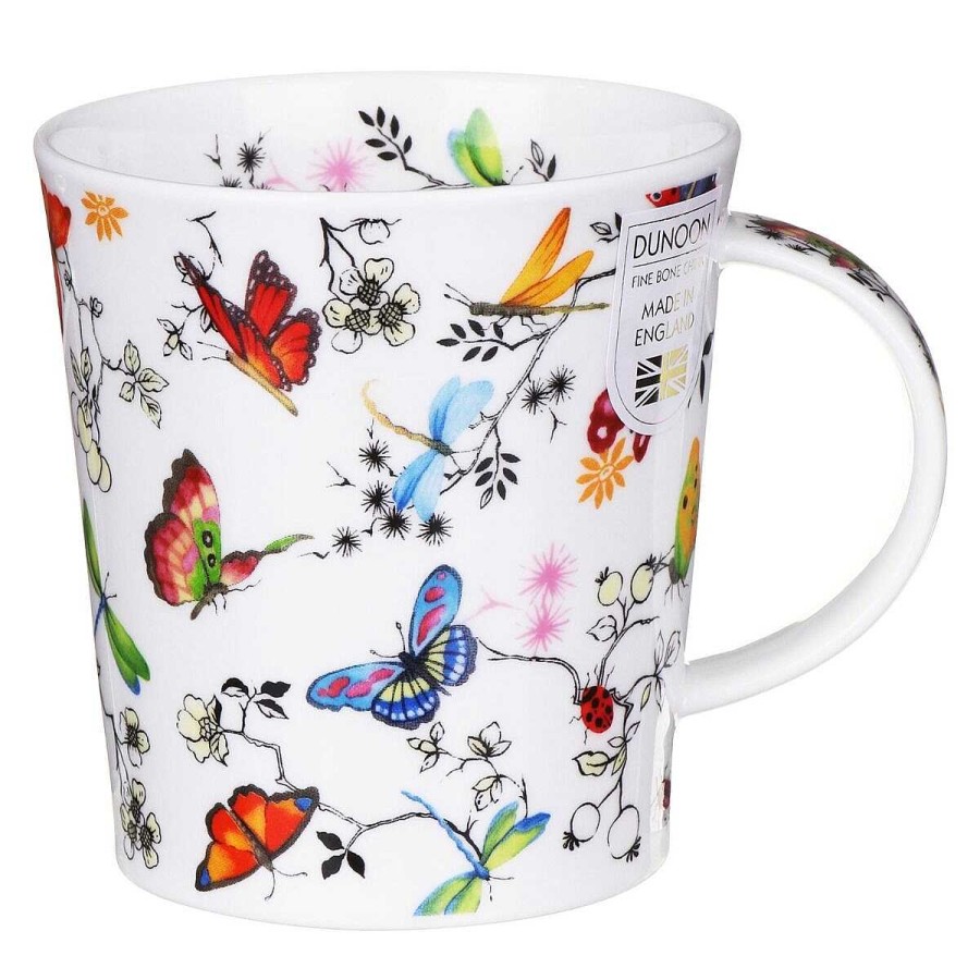 Mugs & Tea Cups | Dunoon Dunoon Paradise Butterfly Lomond Shape Mug