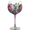 Glassware | Lynsey Johnstone Lynsey Johnstone Roses Gin Glass