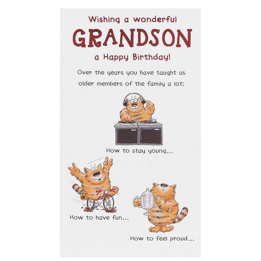 Cards | Paperlink Paperlink Funny Farm Wonderful Grandson Birthday Card