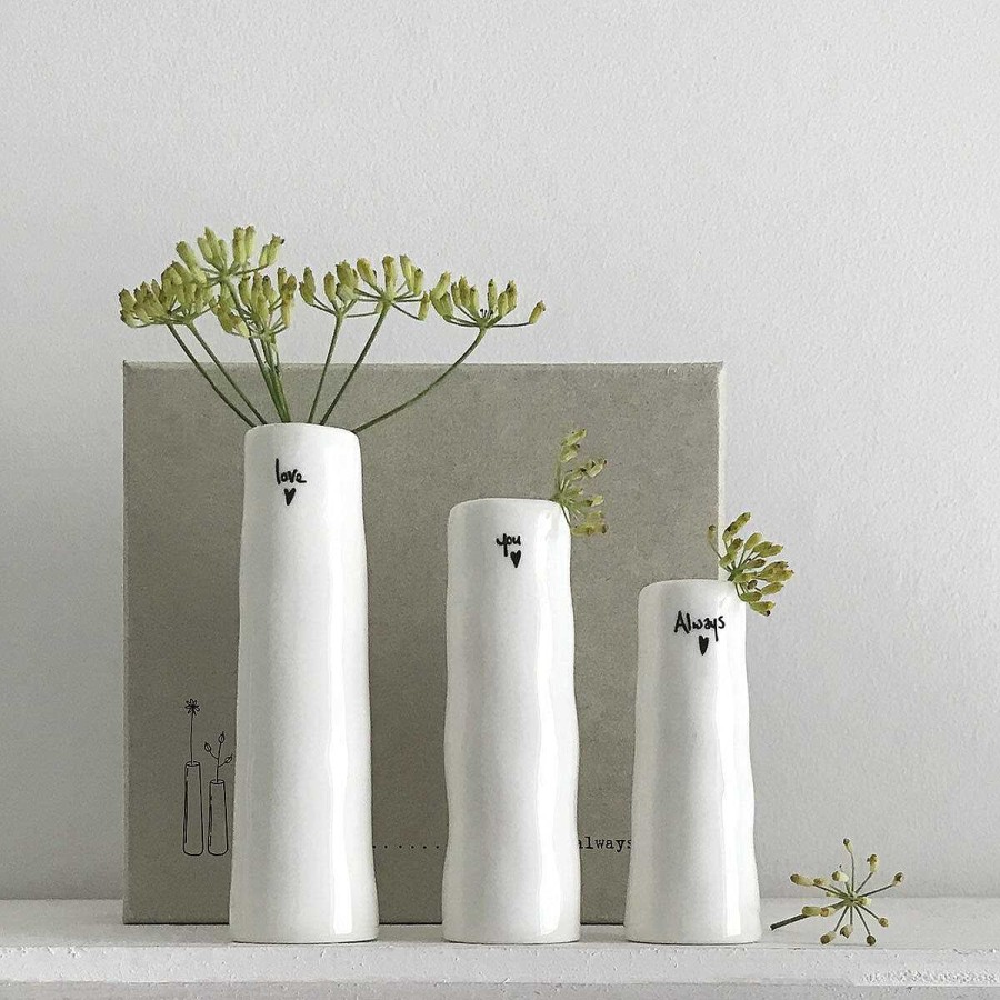 Wedding Decorations | East of India East Of India 'Love You Always' Trio Of Bud Vases