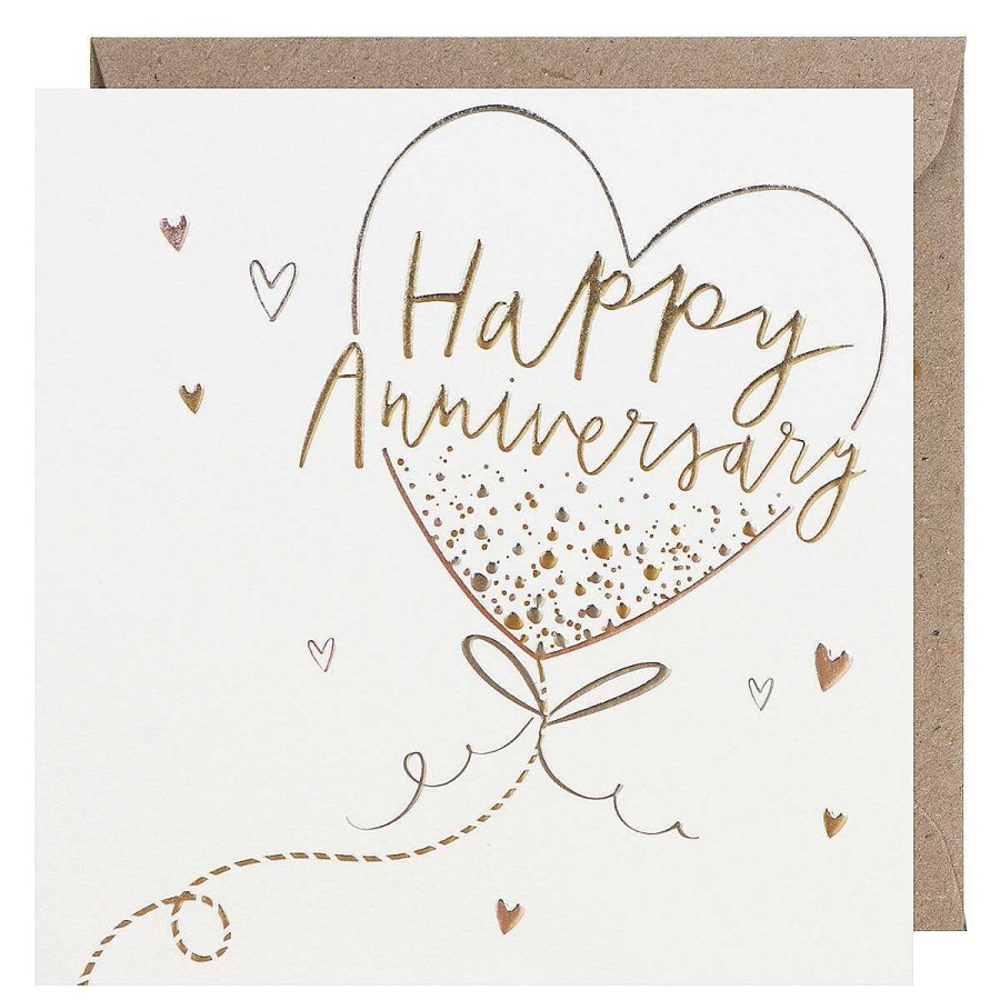 Anniversary | Paperlink Paperlink Cloud Nine Heart Balloon Anniversary Card