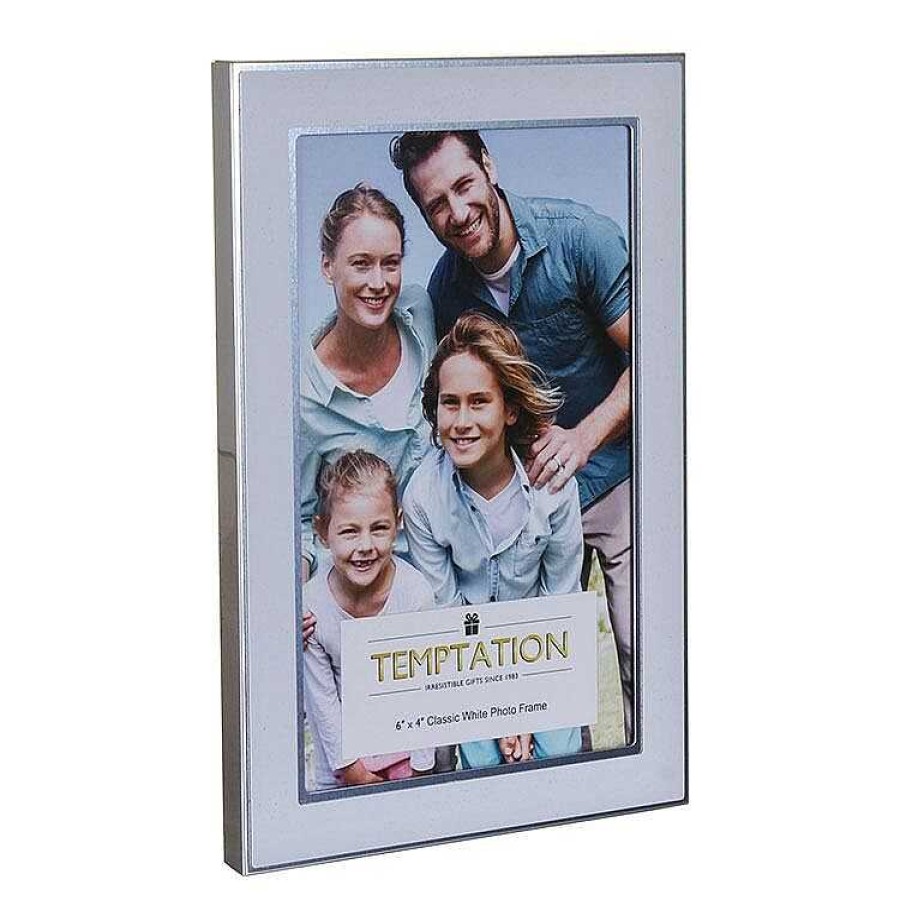 Photo Albums & Frames | Temptation Temptation White Edged Photo Frame 4X6