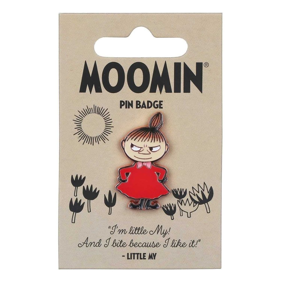 Brooches & Pin Badges | Moomin Moomin 'Little My' Enamel Pin Badge