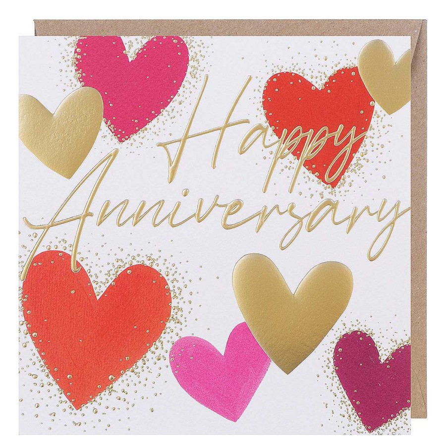 Anniversary | Paperlink Paperlink Tutti Frutti Hearts Anniversary Card