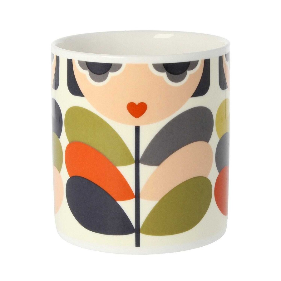 Mugs | Orla Kiely Orla Kiely Lady Stem Multi Large Mug