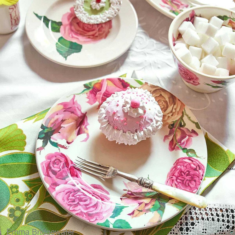 Plates | Emma Bridgewater Emma Bridgewater Roses 8 1/2 Inch Plate