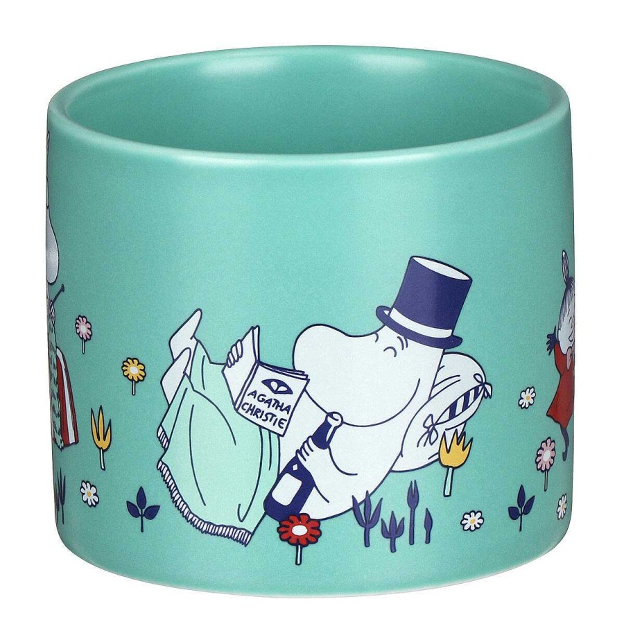 Planters | Moomin Moomin 'Garden' 6Cm Plant Pot