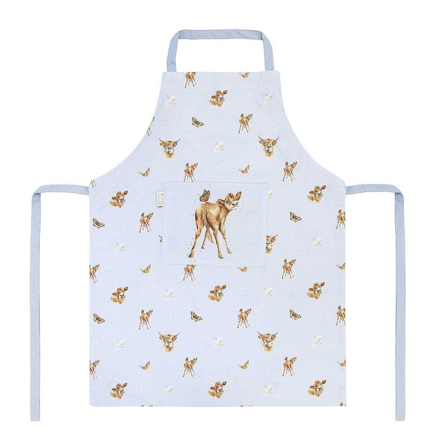 Aprons | Wrendale Wrendale Farmyard Friends Cow Cotton Apron