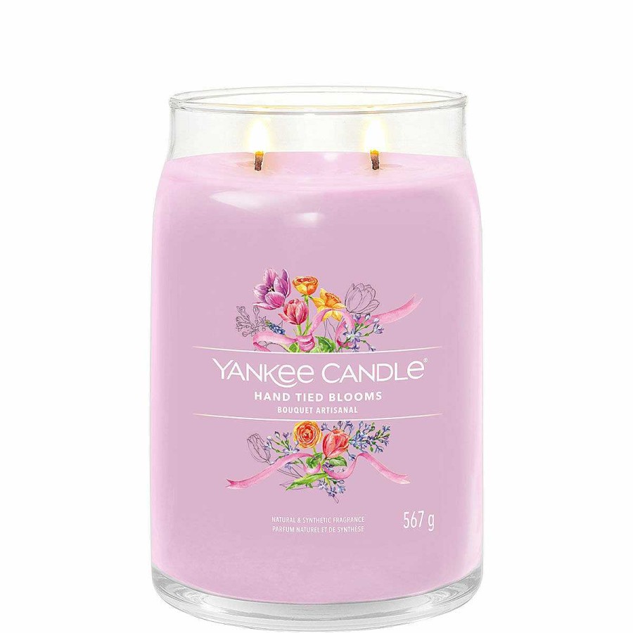 Jar Candles | Yankee Candle Yankee Candle Hand Tied Blooms Signature Large Jar Candle