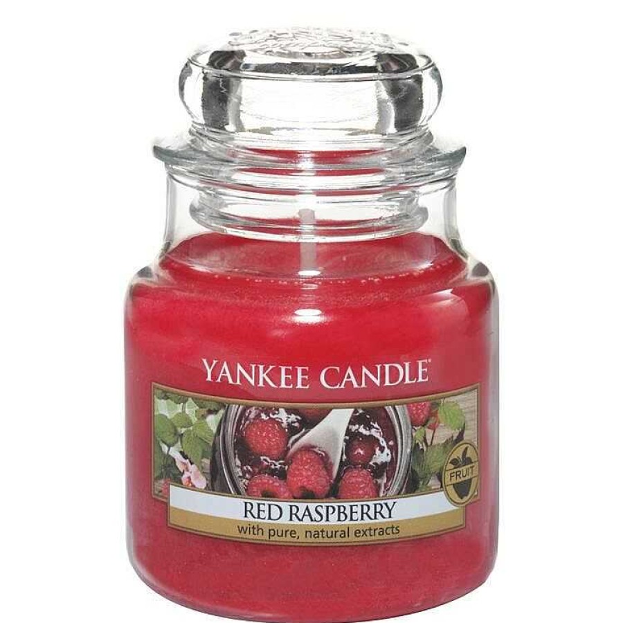 Jar Candles | Yankee Candle Yankee Candle Red Raspberry Small Jar Candle