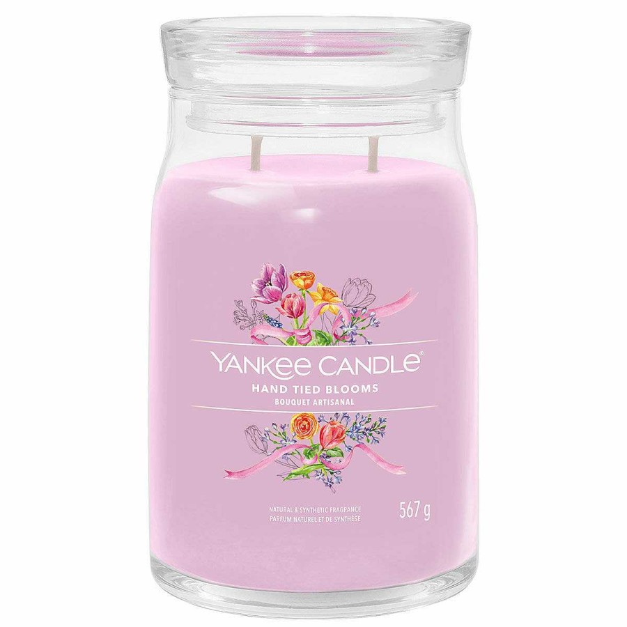 Jar Candles | Yankee Candle Yankee Candle Hand Tied Blooms Signature Large Jar Candle