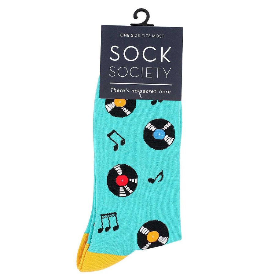 For Groomsmen | Sock Society Sock Society Turquoise Vinyl Socks