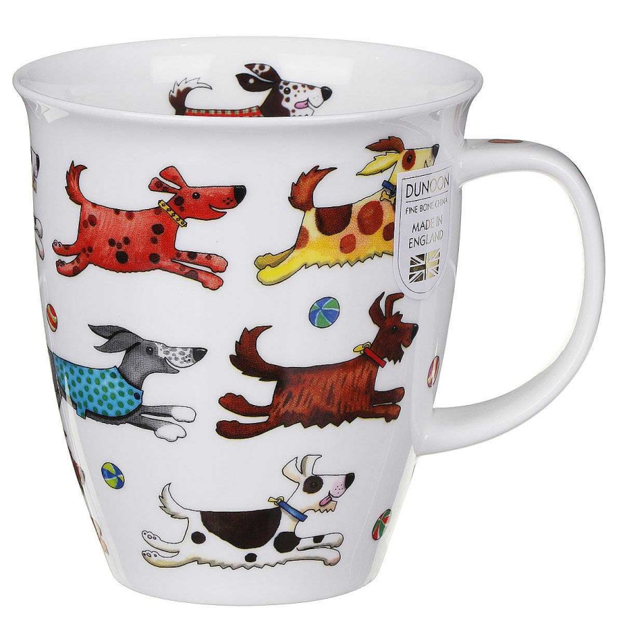 Pet Accessories | Dunoon Dunoon On The Run Dog Nevis Shaped Mug