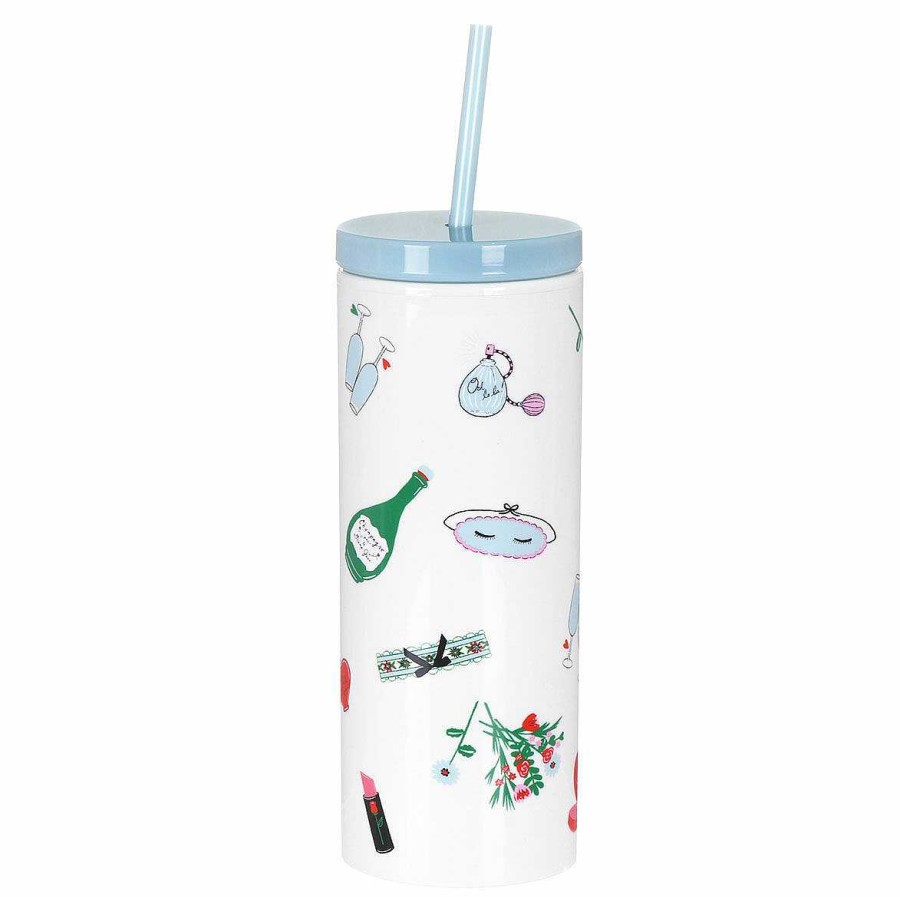 Wedding Accessories & Keepsakes | Kate Spade New York Kate Spade New York Wedding Cake Toss Acrylic Tumbler With Straw