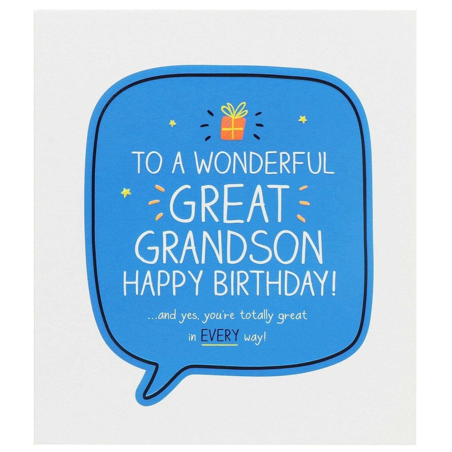 Cards For Him | Happy Jackson Happy Jackson Great Grandson Birthday Card