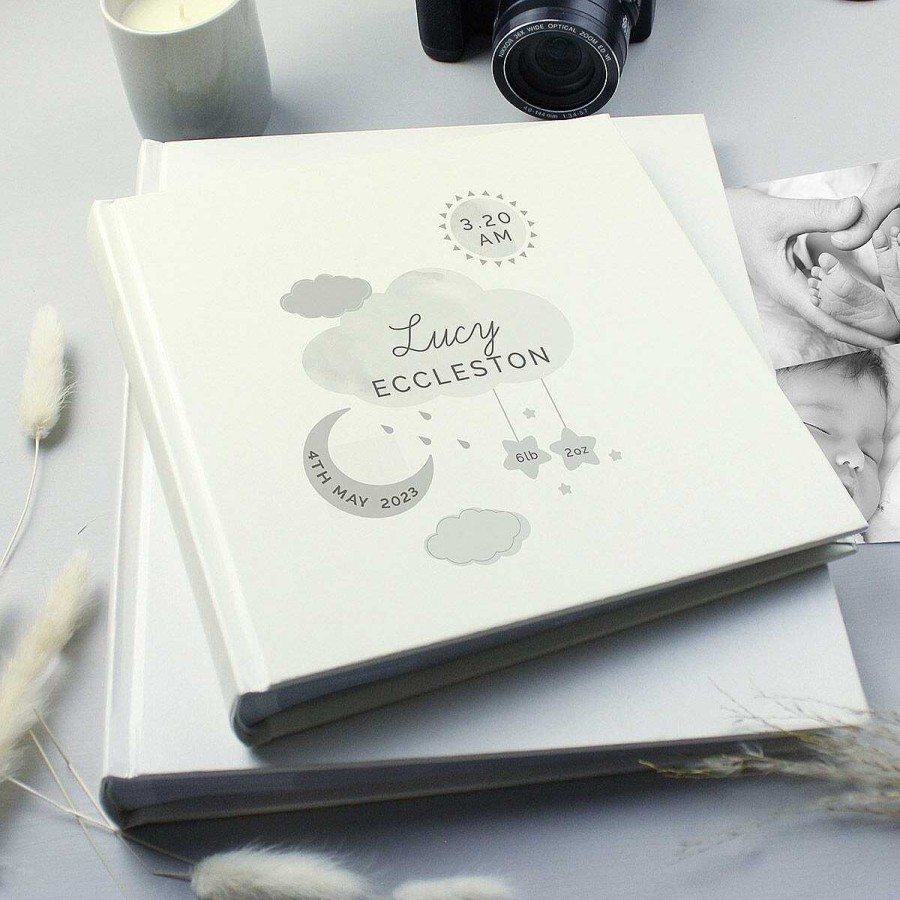 Scrap Books & Photo Albums | Temptation Gifts Personalised New Baby Photo Album