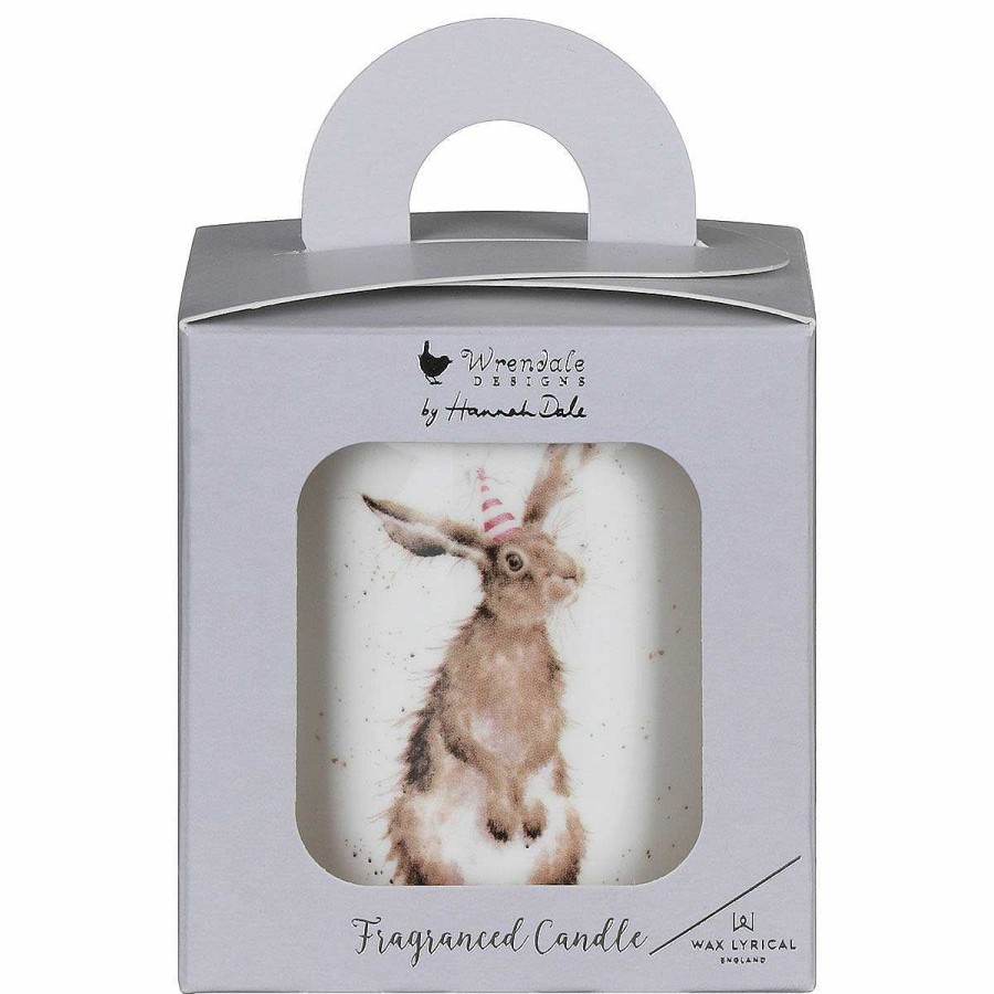 Ceramic Candles | Wrendale Wrendale 'Hoppy Birthday' Fragranced Jar Candle