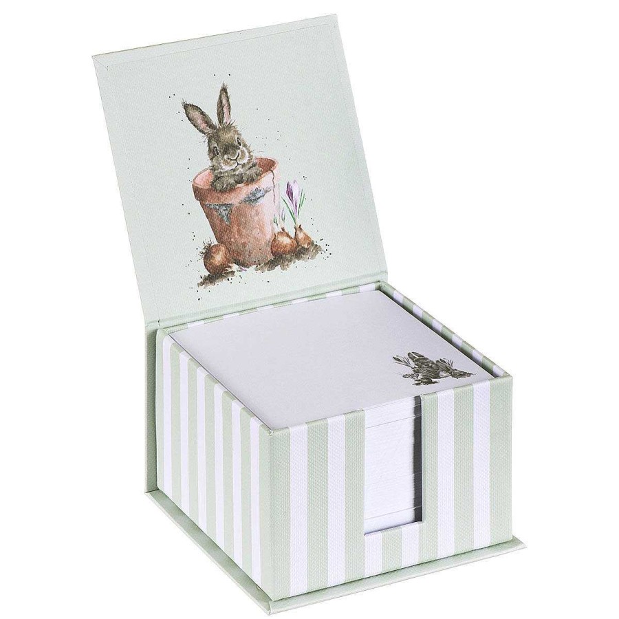 Desk Accessories | Wrendale Wrendale Head Clover Heels Rabbit Memo Block