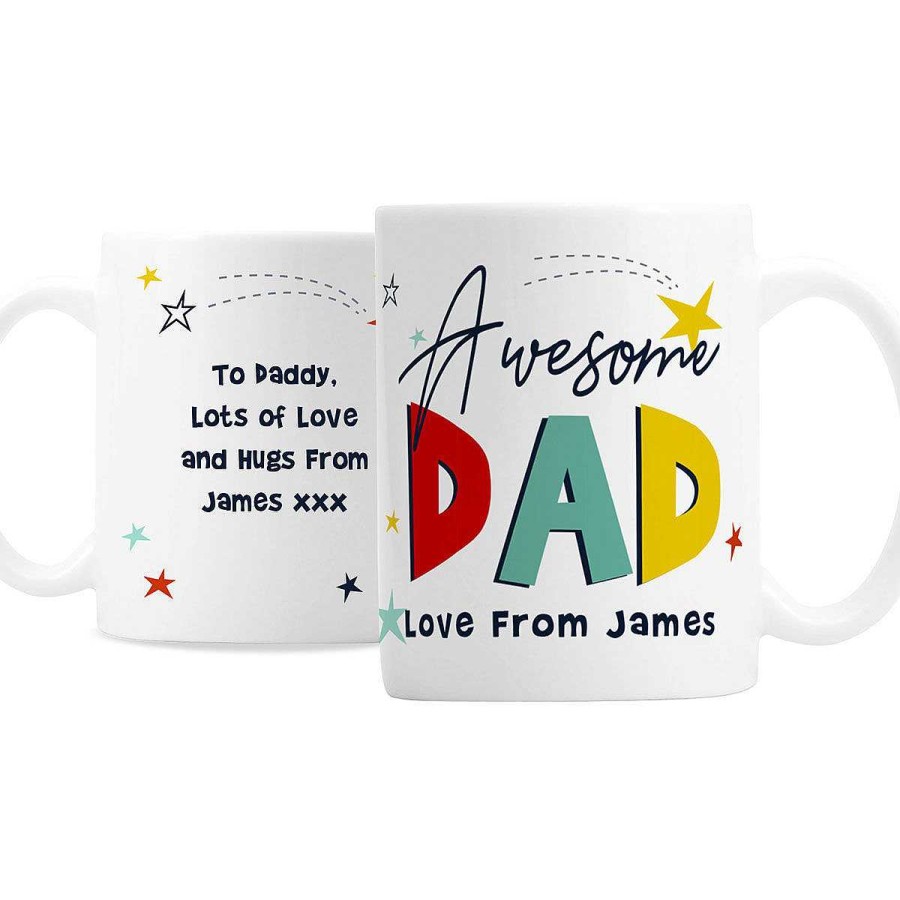 Grandad | Temptation Gifts Personalised Awesome Dad Mug