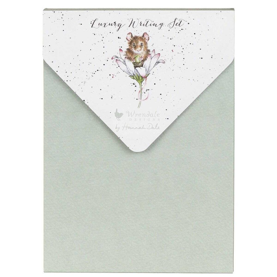 Desk Accessories | Wrendale Wrendale 'Oops A Daisy' Mouse Letter Writing Set