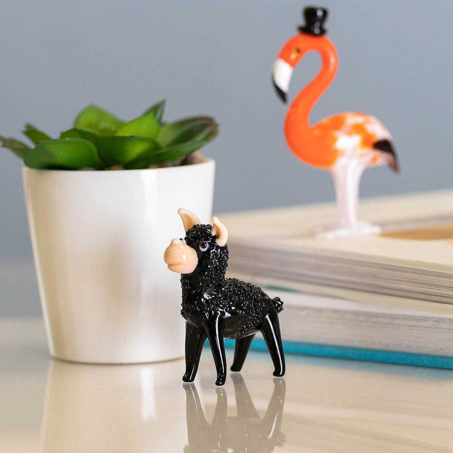 Grandmother | Temptation Temptation Glass Black Llama