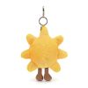 Keyrings & Bag Charms | Jellycat Jellycat Amuseable Sun Bag Charm