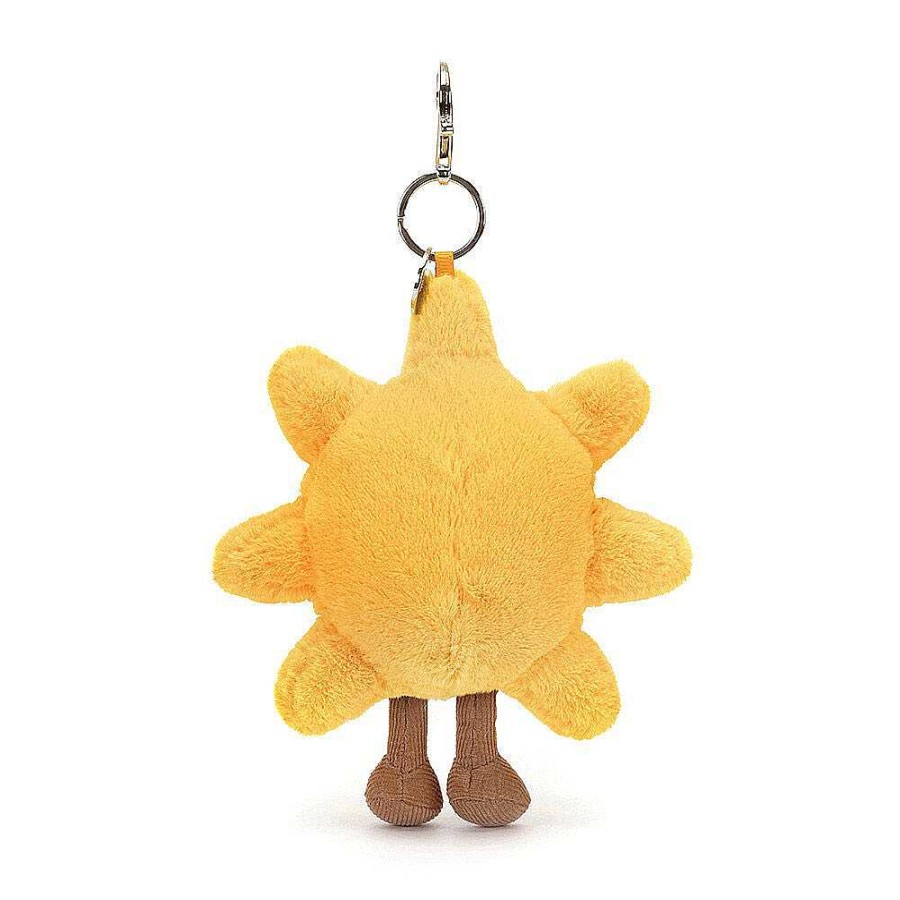 Keyrings & Bag Charms | Jellycat Jellycat Amuseable Sun Bag Charm