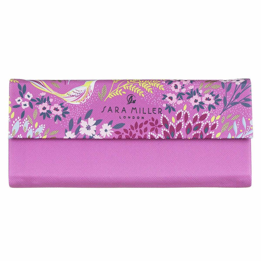 New In | Sara Miller Sara Miller Haveli Garden Mauve Songbird Glasses Case