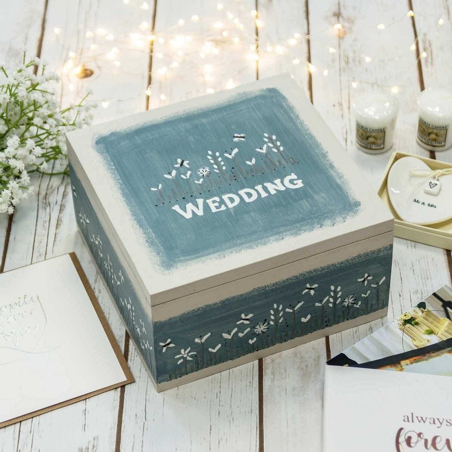 Keepsake Boxes | East of India East Of India 'Wedding' Keepsake Box