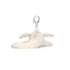 Keyrings & Bag Charms | Jellycat Jellycat Snow Dragon Bag Charm