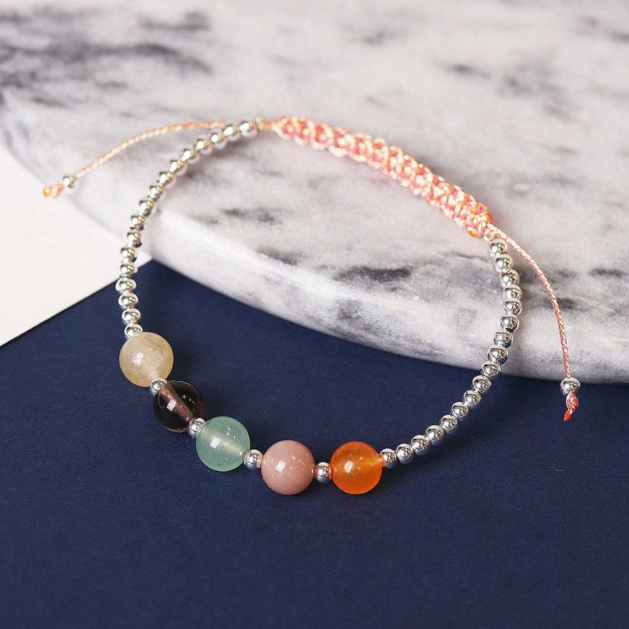 Bracelets | Equilibrium Equilibrium Happiness Woven Gem Stone Bracelet