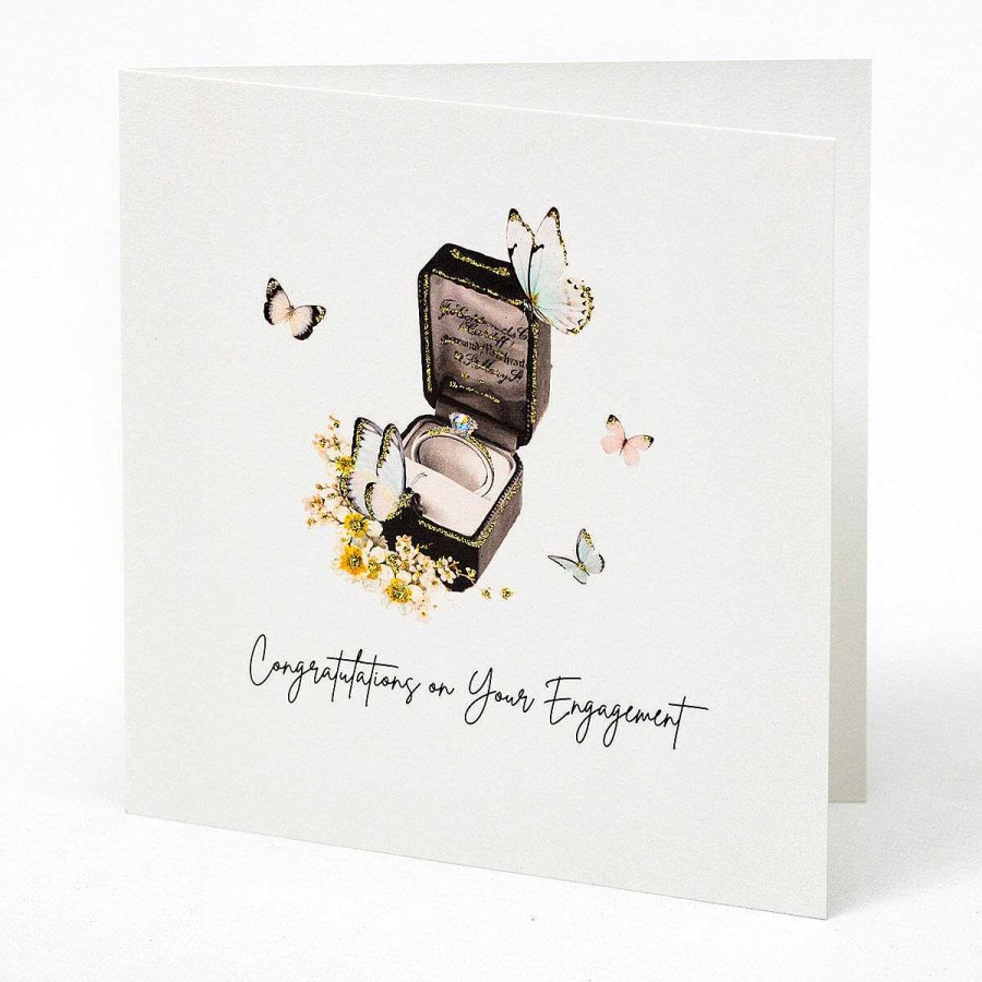 Wedding & Engagement | Five Dollar Shake Five Dollar Shake Diamond Ring Luxury Engagement Card