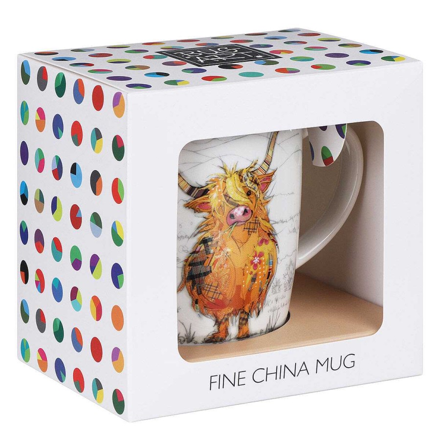 For The Home | Bug Art Bug Art Hamish Highland Cow Mug