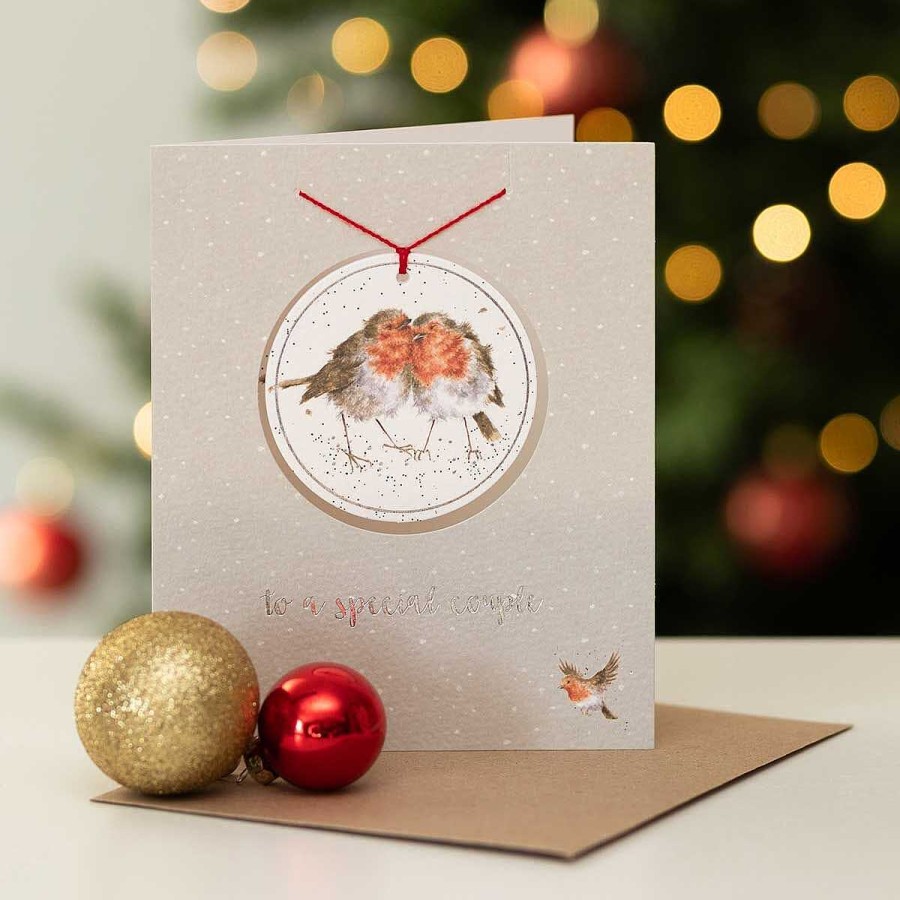 Christmas | Wrendale Wrendale 'To A Special Couple' Christmas Card With Tree Decoration