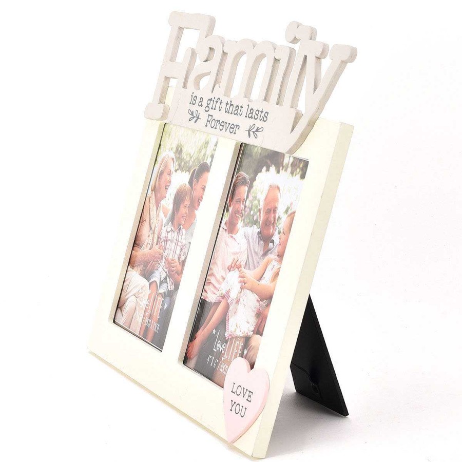 Photo Frames | Widdop & Co Widdop & Co Love Life 'Family' Double Photo Frame