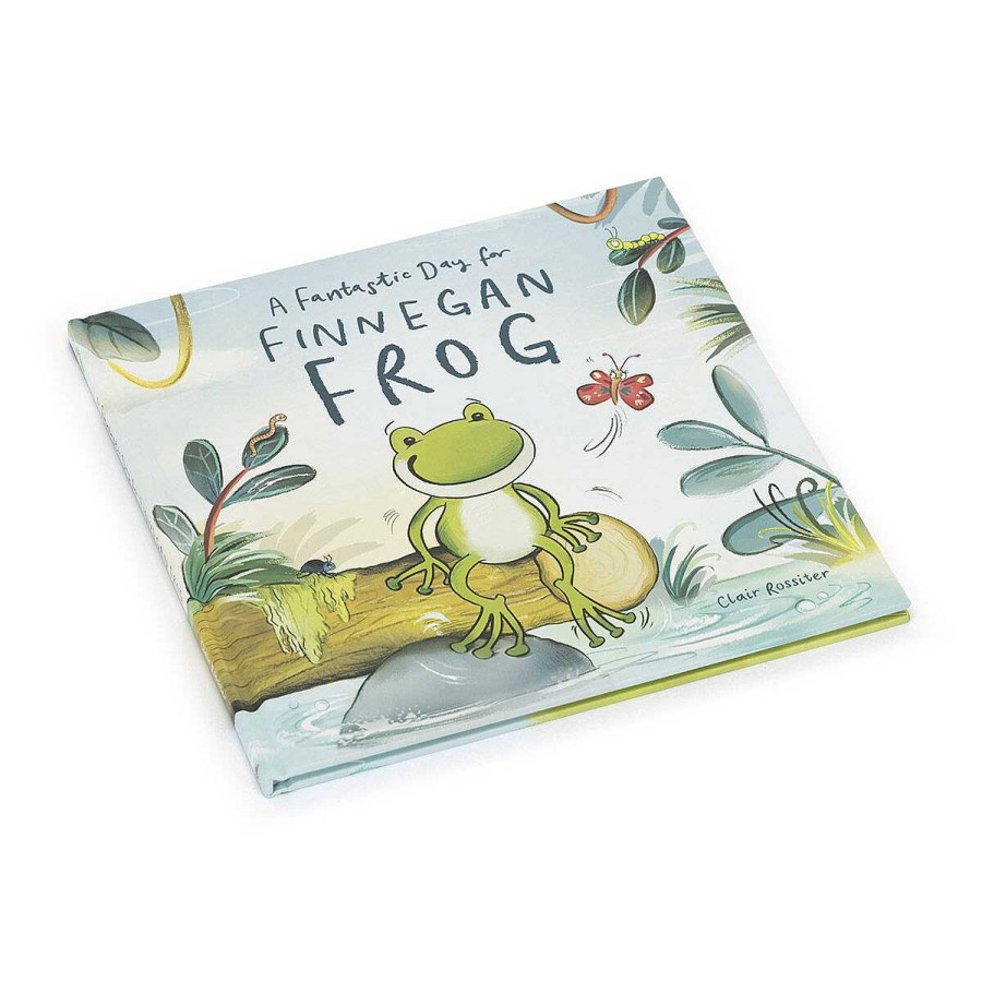 Children'S Books | Jellycat Jellycat A Fantastic Day For Finnegan Frog Book