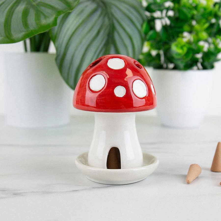 Aromatherapy | Gift Republic Gift Republic Mushroom Incense Burner