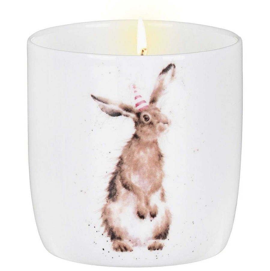 Ceramic Candles | Wrendale Wrendale 'Hoppy Birthday' Fragranced Jar Candle