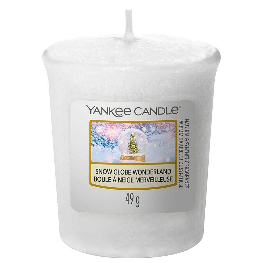 Votive Candles | Yankee Candle Yankee Candle Snow Globe Wonderland Sampler Votive Candle