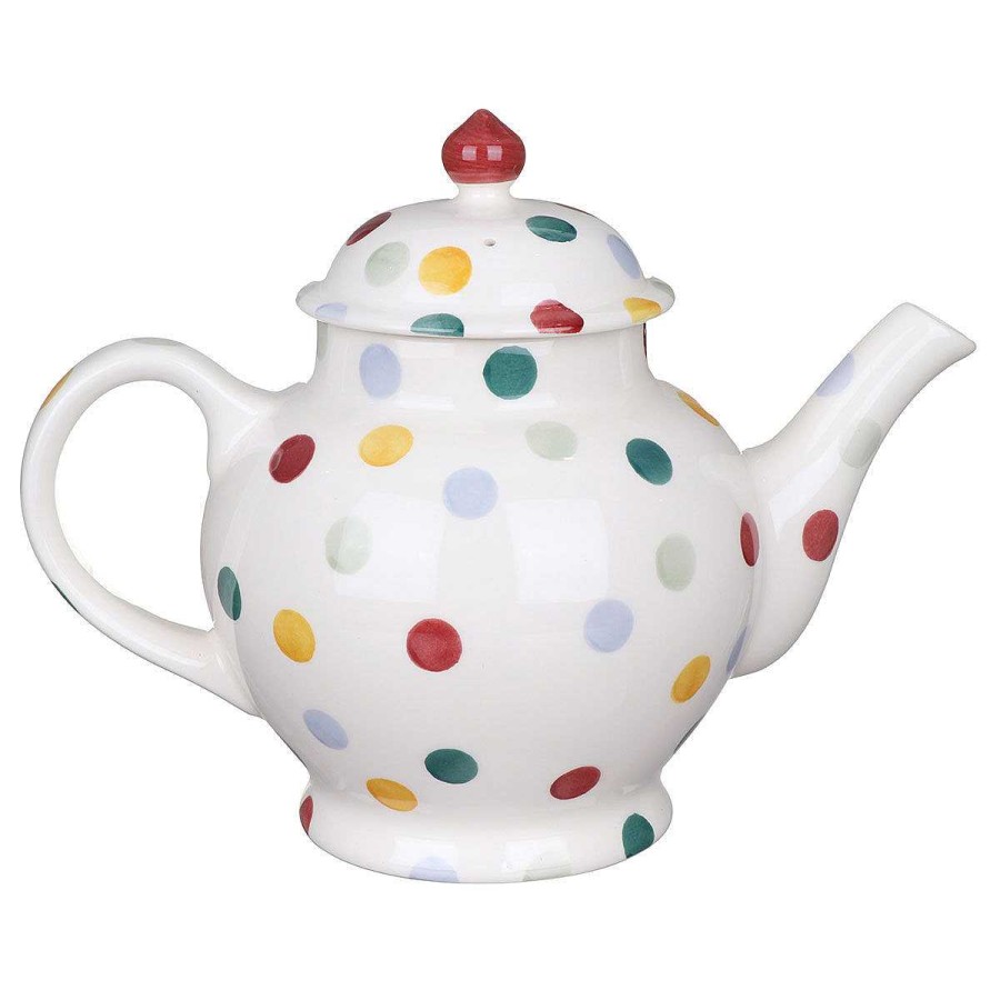 Teapots & Coasies | Emma Bridgewater Emma Bridgewater Polka Dot 4 Mug Teapot Boxed