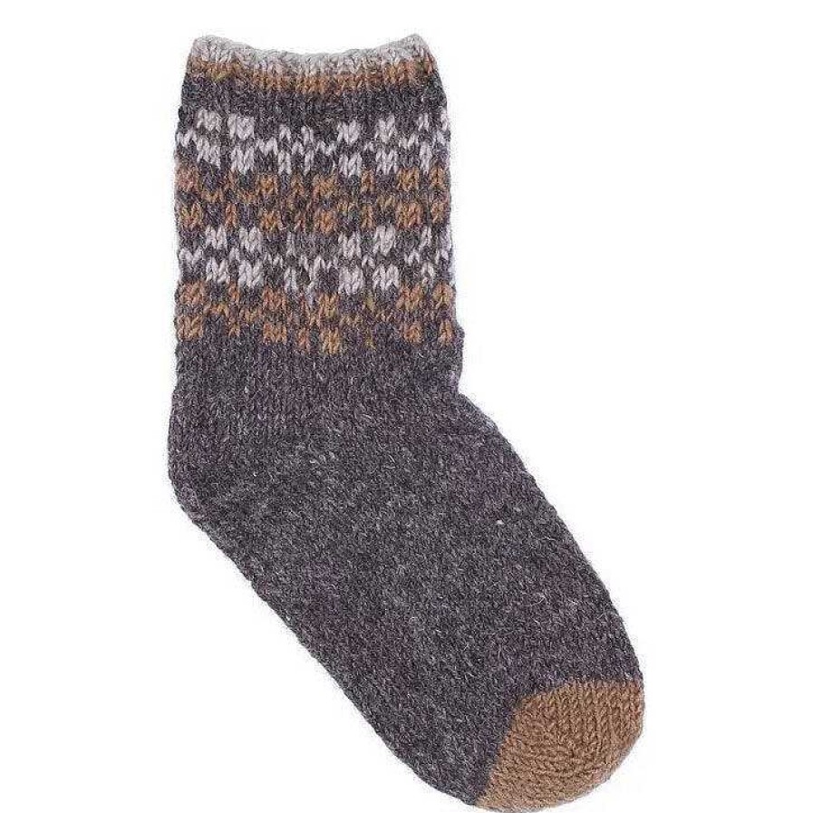 Styles | Pachamama Pachamama Men'S Rosslare Bark Sofa Socks