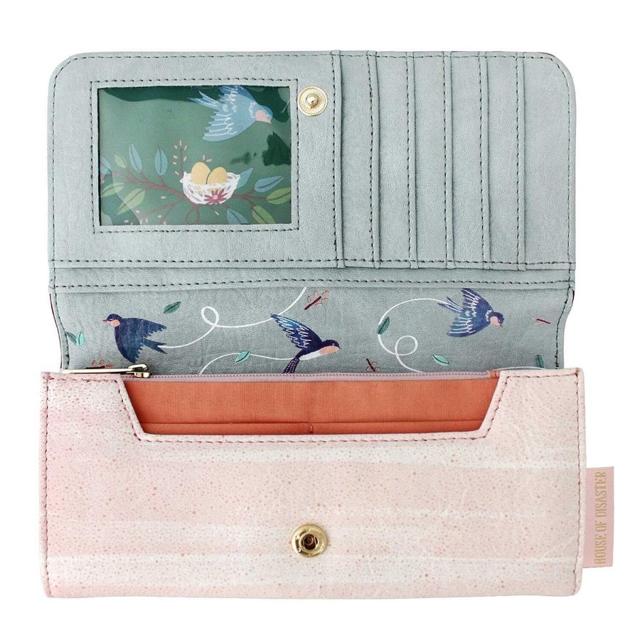 Wallets & Purses | House Of Disaster House Of Disaster Secret Garden Bird Wallet