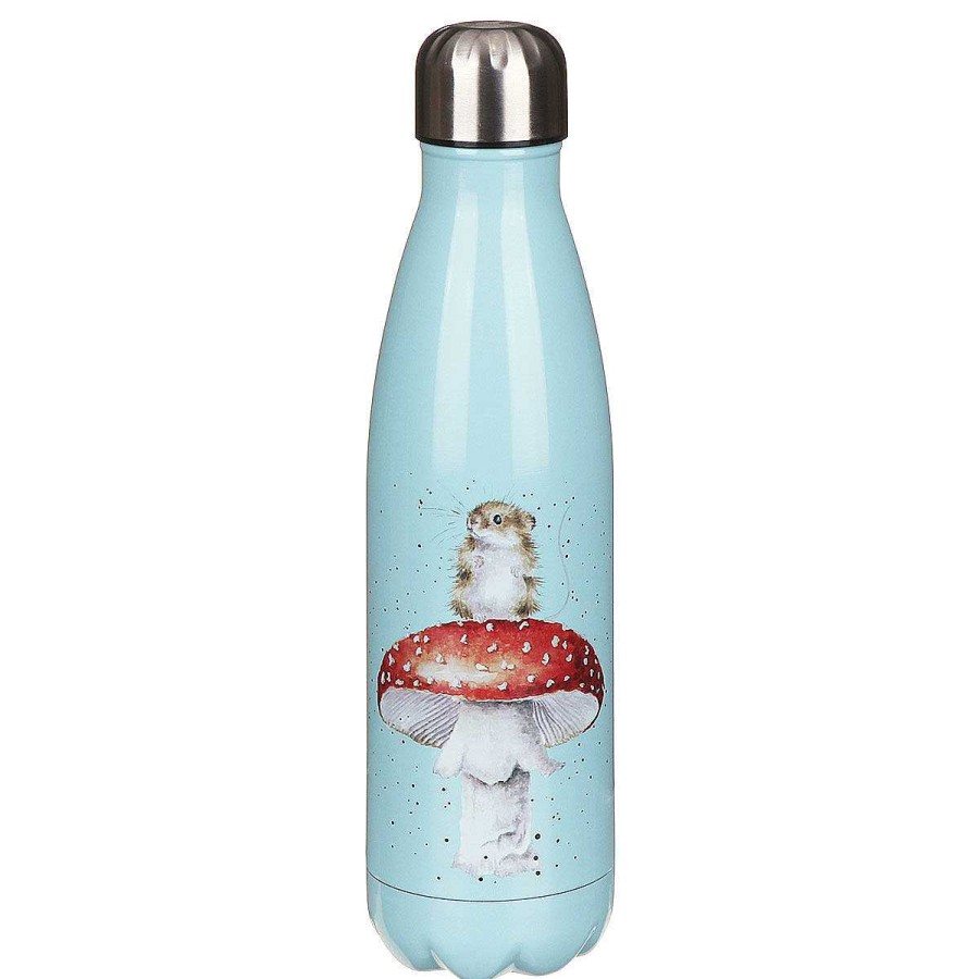 Travel | Wrendale Wrendale 'He'S A Fun-Gi' Mouse 500Ml Water Bottle